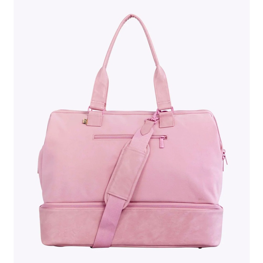 Beis weekender bag in pink